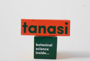 Tanasi CBD product boxes on white background