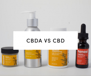 CBDa vs CBD: the combination is better than either alone