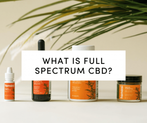 Tanasi Full Spectrum CBD products
