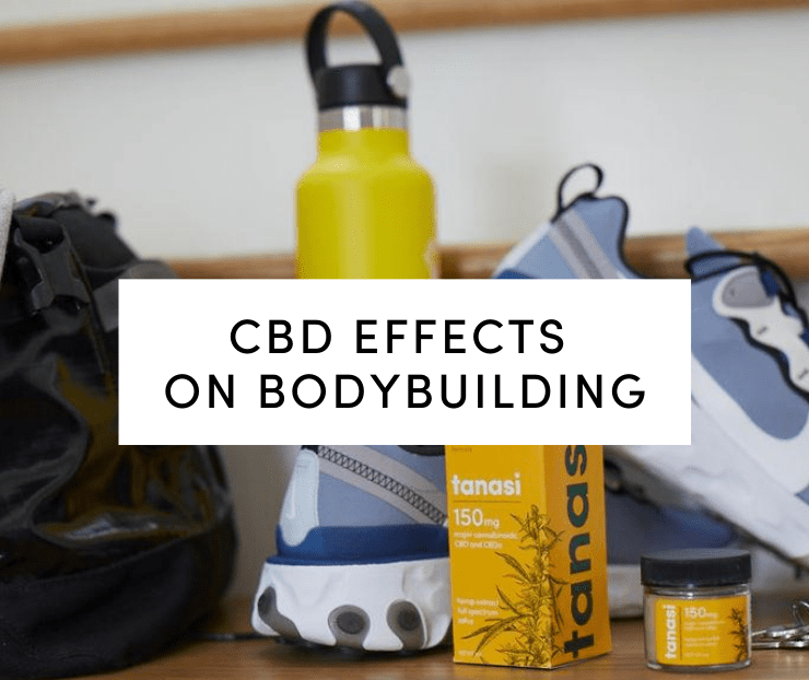 CBD Effects on Bodybuilding: Tanasi Salve, running shoes, and water bottle