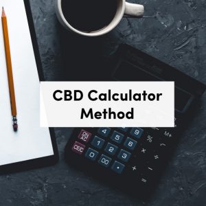 CBD Calculator Method - Find Your Optimal CBD Dosage