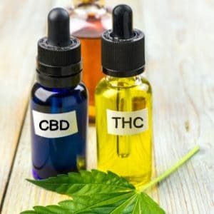 CBD oil with THC