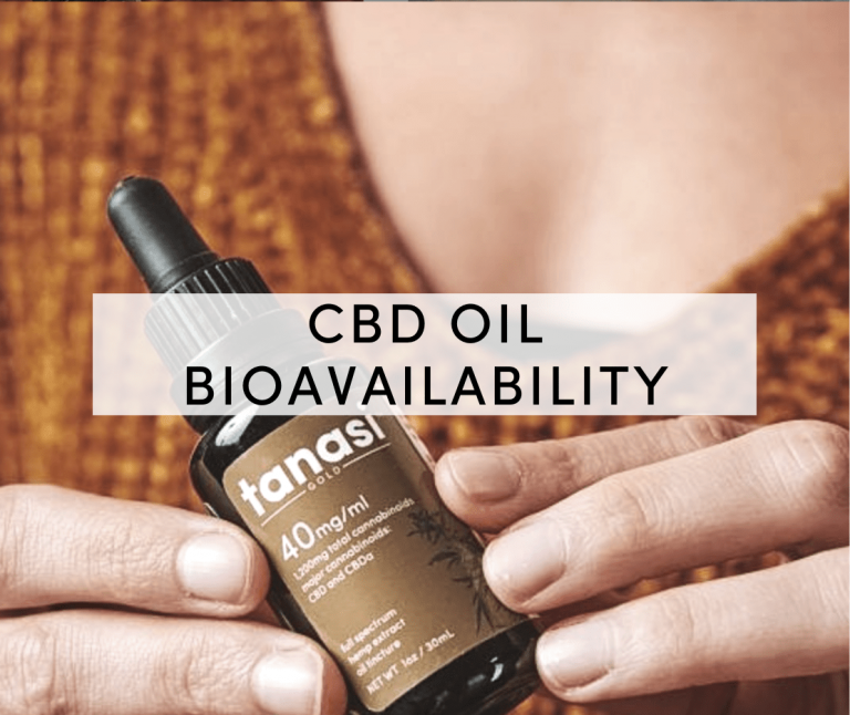 cbd oil bioavailability