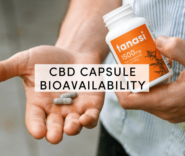 cbd capsule bioavailability