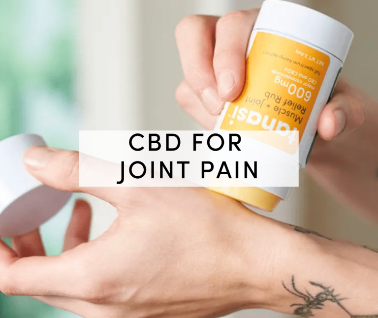 cbd for joint pain