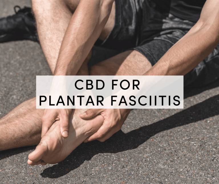 cbd for plantar fasciitis