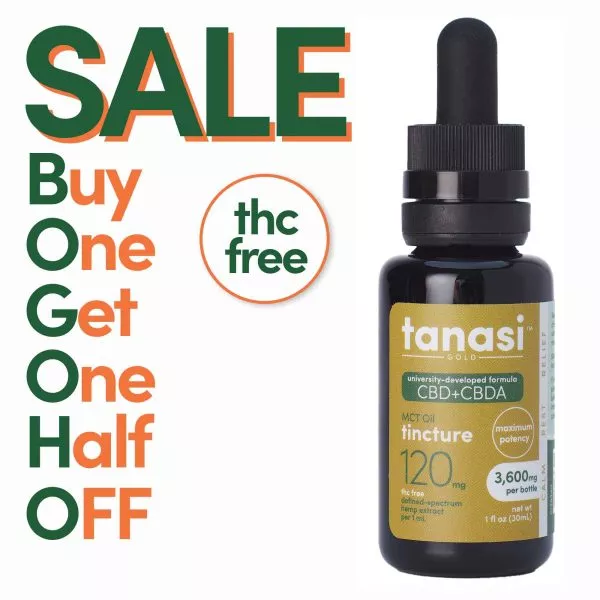 CBD+CBDA GOLD Tinctures