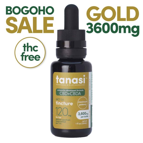 CBD+CBDA GOLD Tinctures