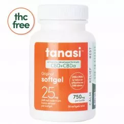 CBD+CBDA Softgels - 750mg (25mg/pill)