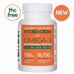 CBD+CBDA Omega-3 Softgel