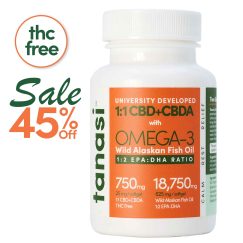 CBD+CBDA Omega-3 Softgel