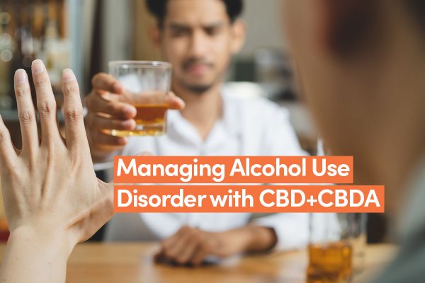 Managing Alcohol Use Disorder with CBD+CBDA | tanasi